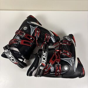 Atomic Silver Hawx 2.0 90 Ski Boots Red Black 295mm Size 25 25.5 Thinsulate 200